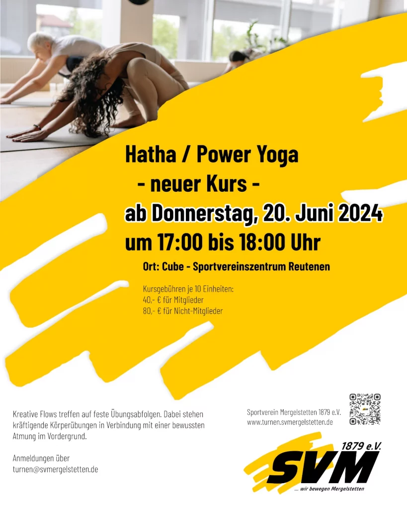2024-06 - Angebot - Turnen - Power Yoga
